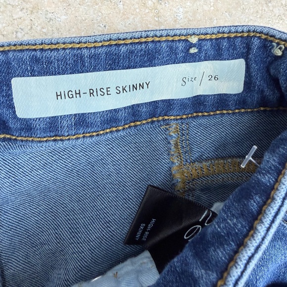 Pilcro by Anthropo9"logie High Rise Skinny Jeans - Picture 4 of 5